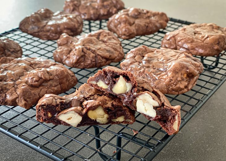 recette cookie brownies