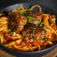 recette spaghetti meatballs