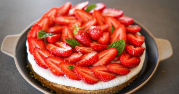 recette tarte aux fraises sans cuisson