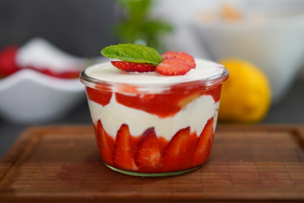 recette tiramisu fraises