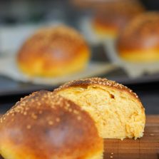 Recette buns burger patate douce