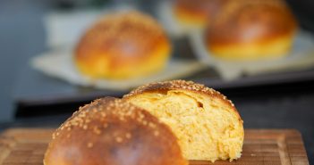 Recette buns burger patate douce