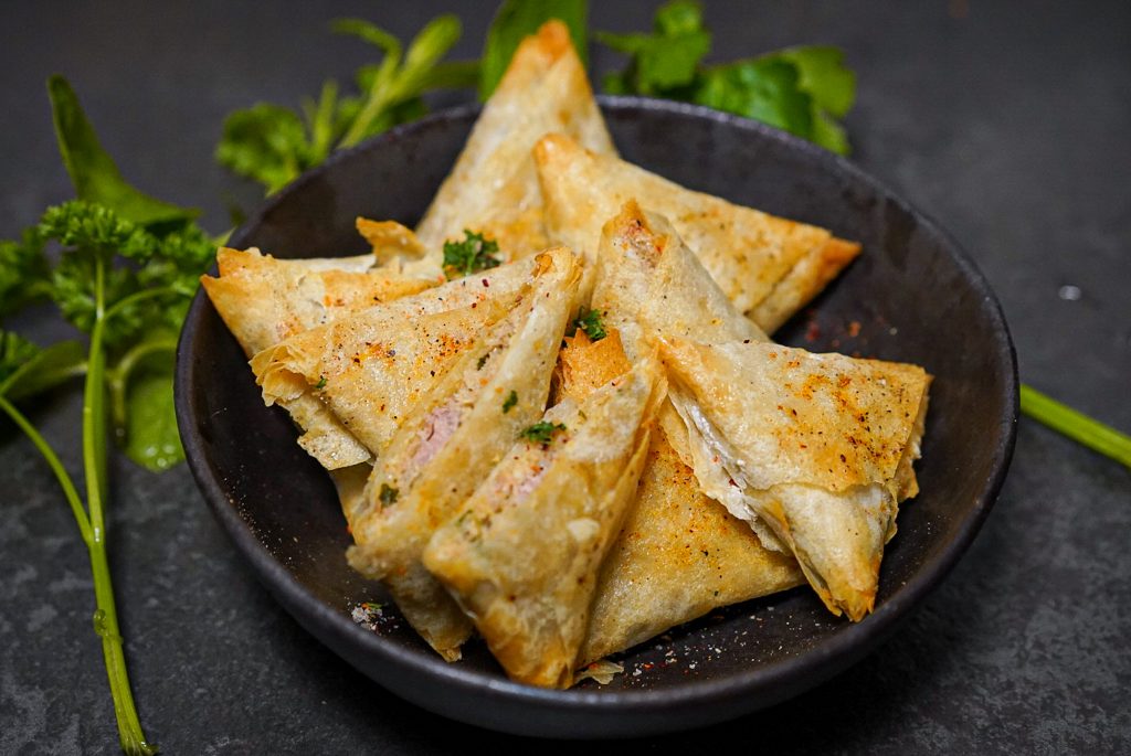 recette bricks thon fromage au four
