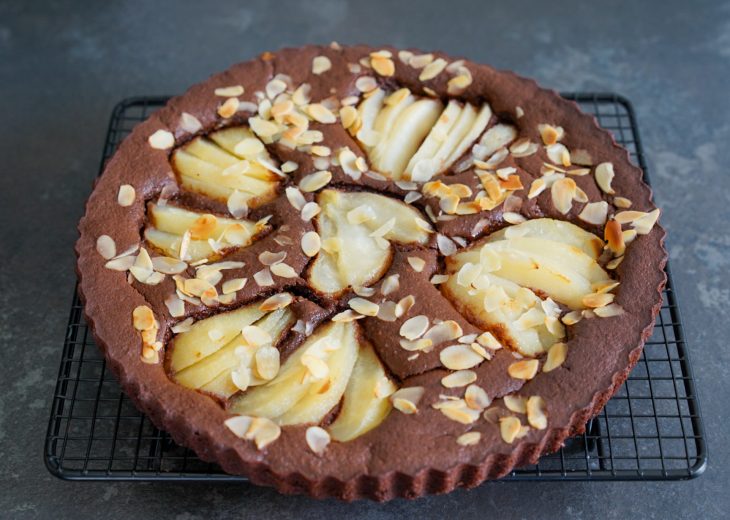 gateau poires chocolat