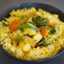 recette curry vegetarien