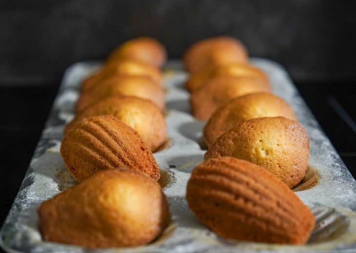 recette madeleine miel vanille