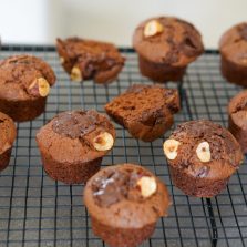 recette muffins chocolat noisette