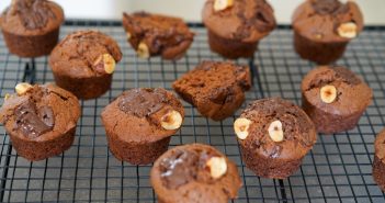 recette muffins chocolat noisette