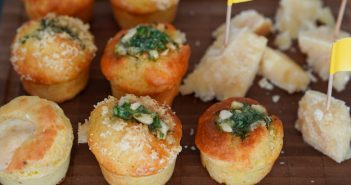 recette muffins sales grana padano