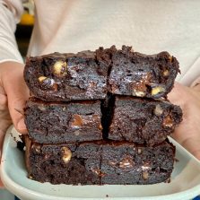 recette du brownie chocolat à l'avocat