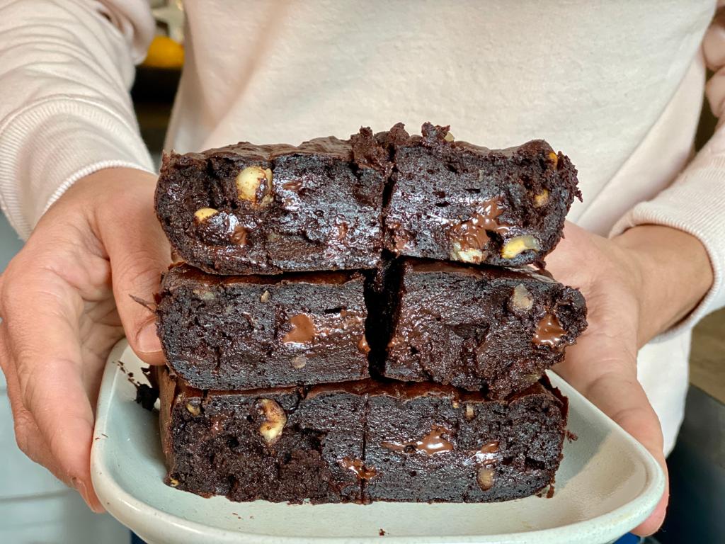 recette du brownie chocolat à l'avocat