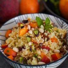 Recette taboulé sucré fruits été