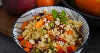 Recette taboulé sucré fruits été