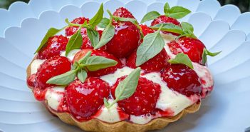 tarte fraise crème vanille