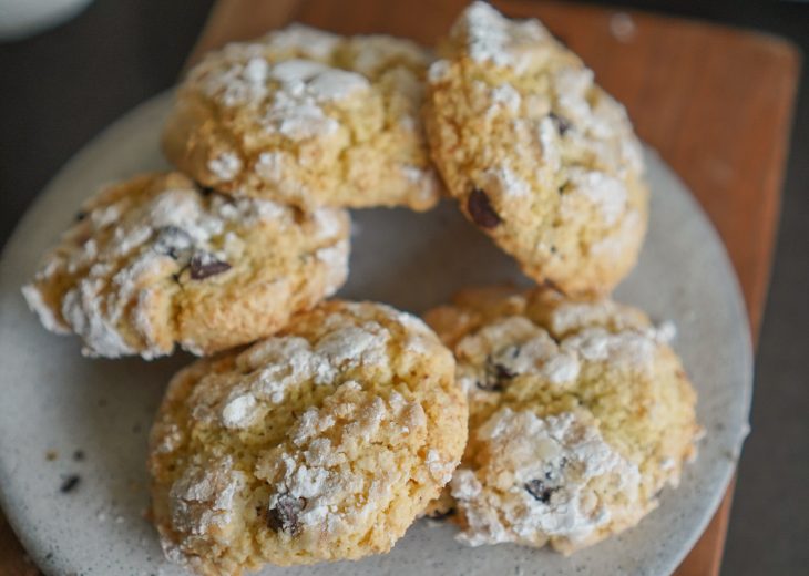 recette crinkles vanille chocolat