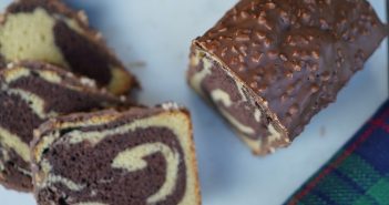 recette marbré chocolat glacage rocher