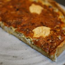 tarte à l'oignon