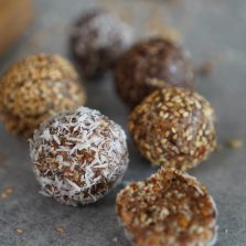 Boules energie dattes