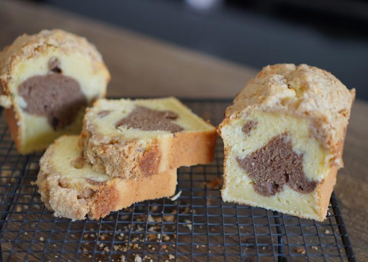 cake marbré à la cannelle