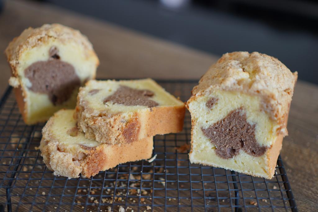 cake marbré à la cannelle