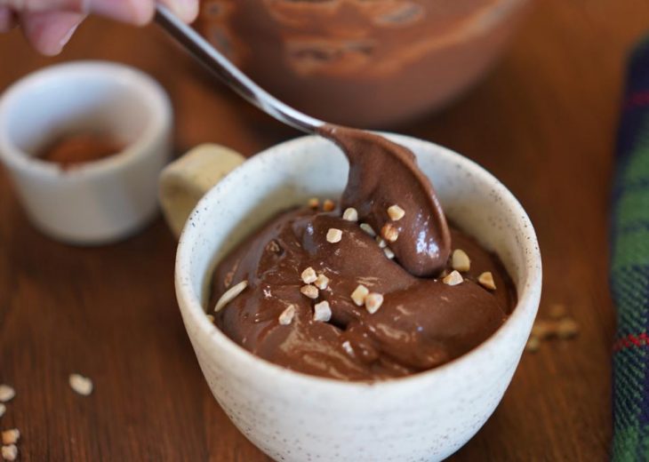 Crème Danette chocolat 100% végétale