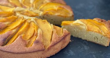 Tarte sans pate mangue amande