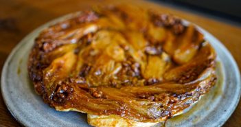 Tarte tatin endive bleu noix