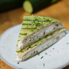 club sandwich chèvre concombre