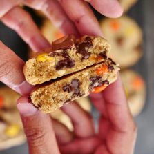 Cookies beurre cacahuète chocolat