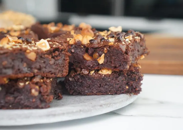 Recette Du Brownie Haricots Blancs Chocolat Noisettes Sans Beurre Et Sans Oeufs Hervecuisine Com