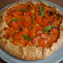 Recette tarte rustique aux abricots