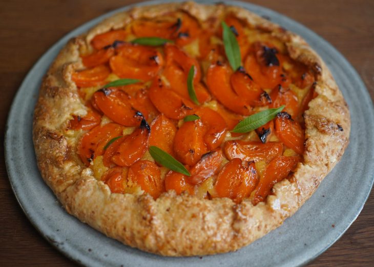 Recette tarte rustique aux abricots