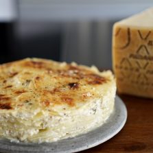 Recette du Gâteau pomme de terre et grana padano