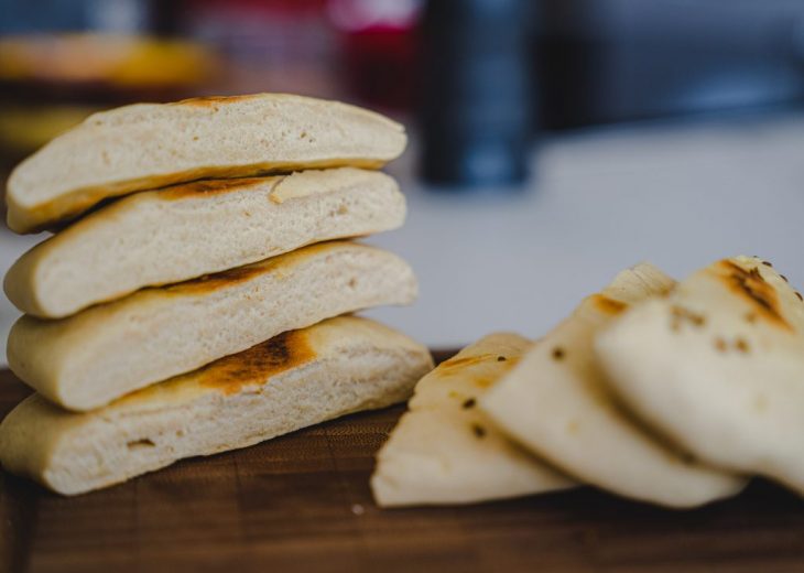 Recette pain pita sans four 5 ingrédients