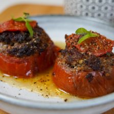 Tomates farcies de l'été