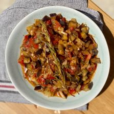 Recette aubergines à la Provençale