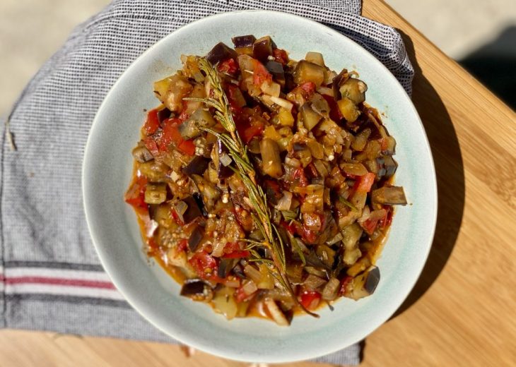 Recette aubergines à la Provençale