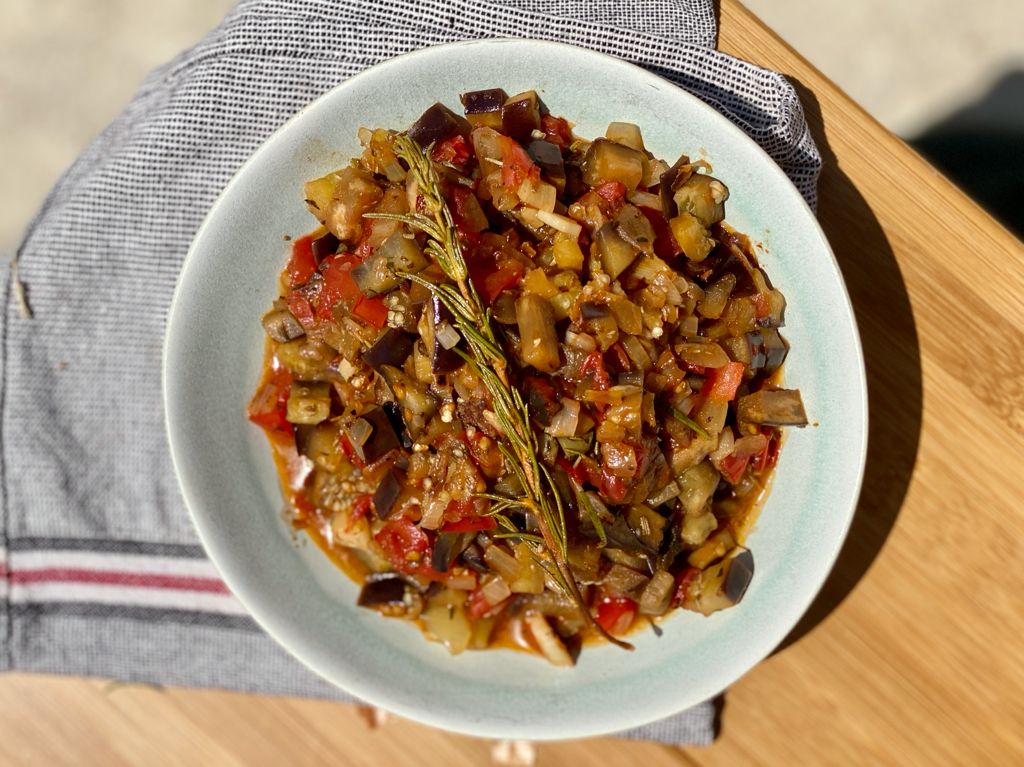Recette aubergines à la Provençale