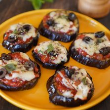 Pizza aubergine