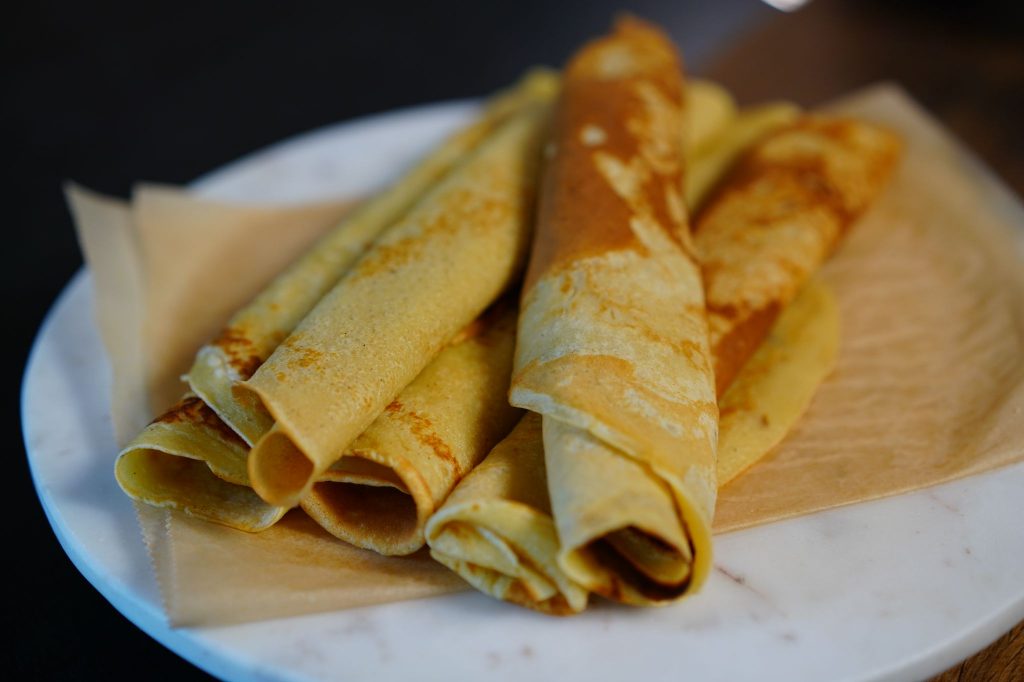 Crêpes légères et moelleuses
