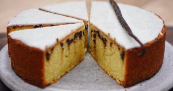 fondant aux amandes glaçage royal vanille