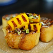 pain perdu moelleux à la mangue