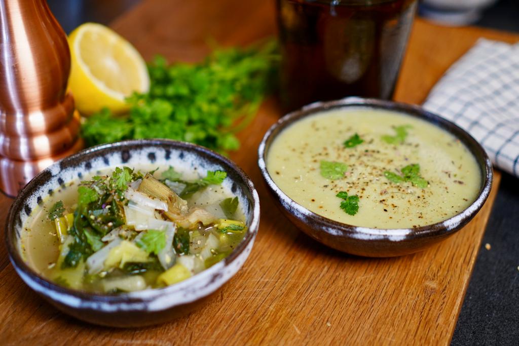 Soupes veloute et mouliné