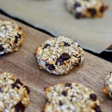 Biscuits avoine banane 3 ingrédients