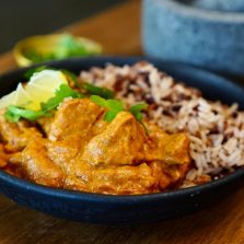 Butter chicken végétal