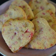 Cookie aux pralines roses