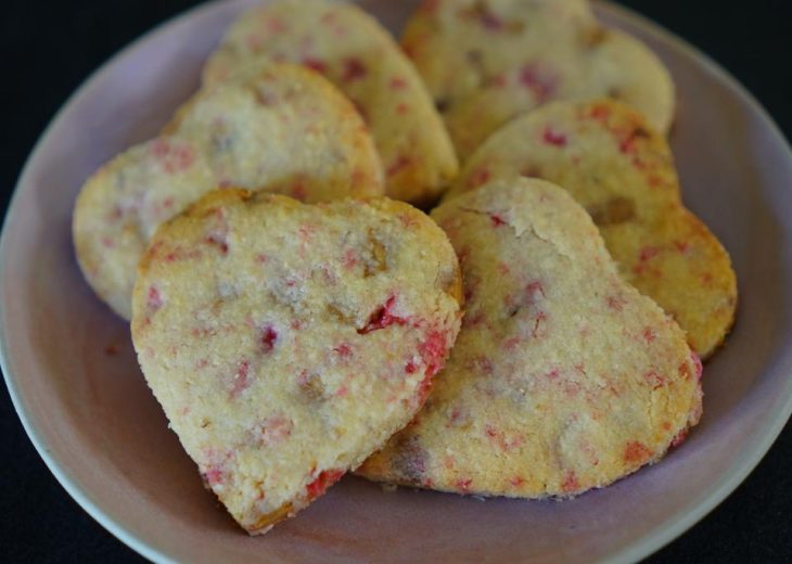 Cookie aux pralines roses