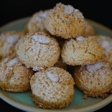 petits macarons italiens à l’amande