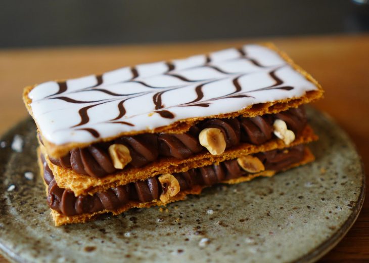 Millefeuille au chocolat
