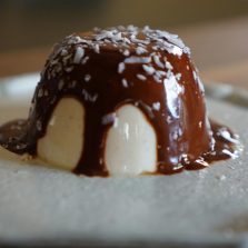 Panna cota coco chocolat